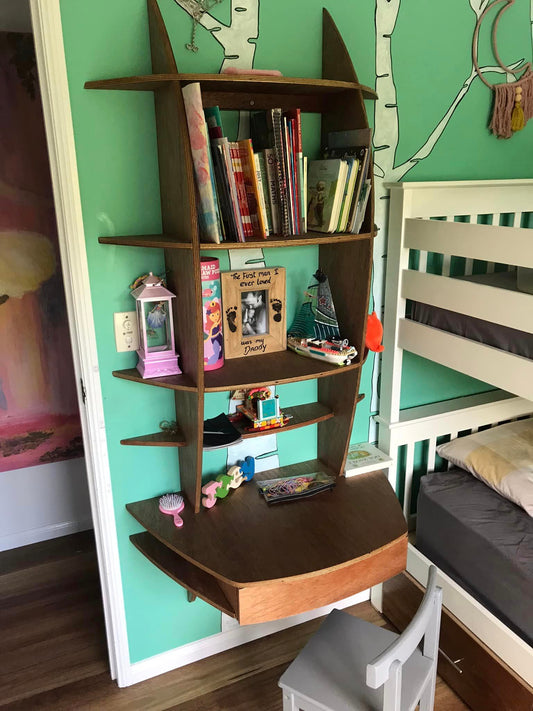 KIDS DESK BOOK SHELF